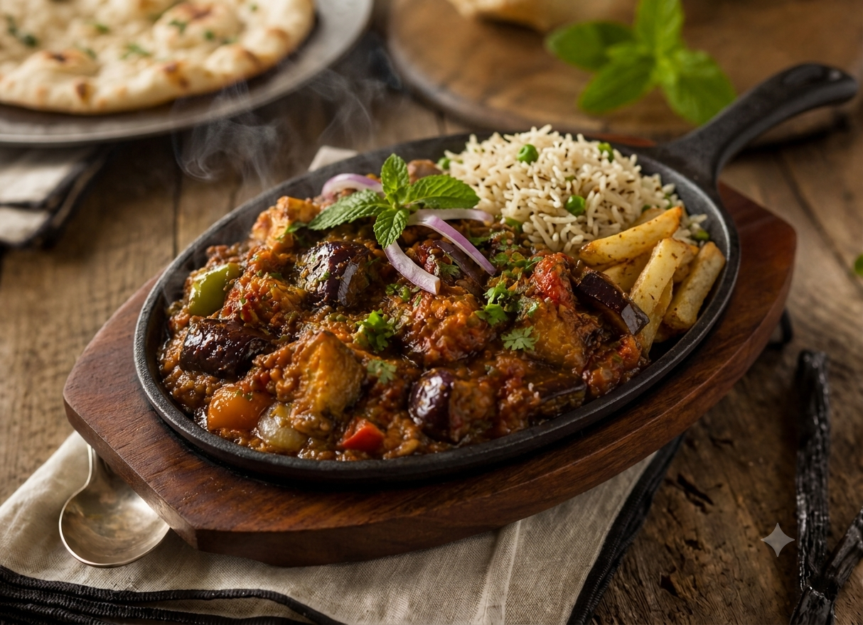 Veg Sizzler Tawa Masala